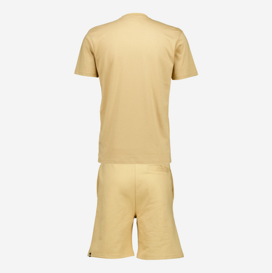 MONEY - Set Tricou și Pantaloni Scurți Maro