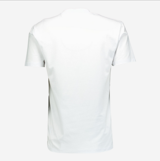 VERSACE - Tricou Alb cu Design Medusa