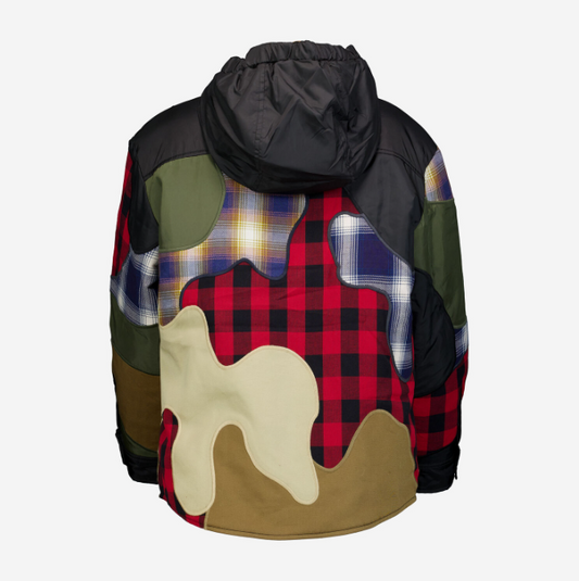 DSQUARED2 - Jachetă Patchwork Multicoloră