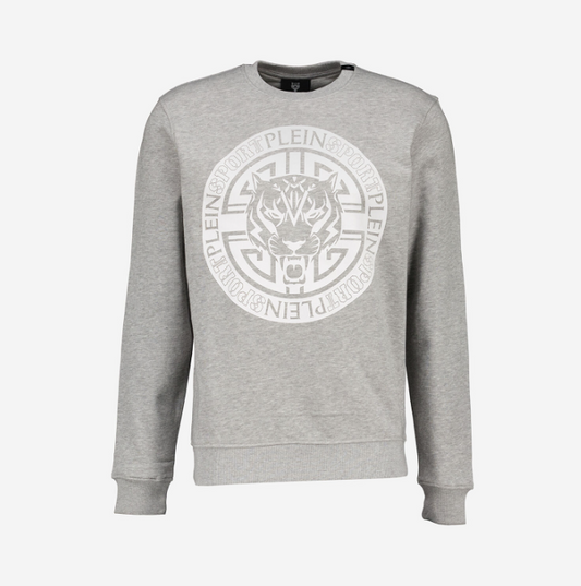 PLEIN SPORT - Bluza Gri & Alb